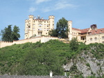View from foot of hill
