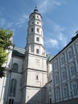 Tower in Abbey. This is an active Abbey with nuns and everything.