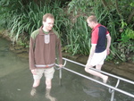 Jesse and Parry looking like dorks