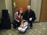 Jesse Jin and Haley in Calgary