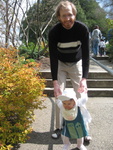 Walking with Papa