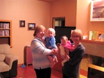 Two grandmas & grandchildren