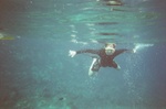 Jesse snorkeling