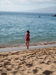 Jin at the beach