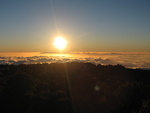 Sunset from 10000 feet