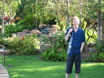 Jesse at Kamaole Sands garden