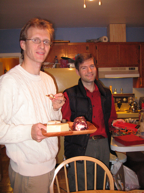 Jesse, cheese, and Mark