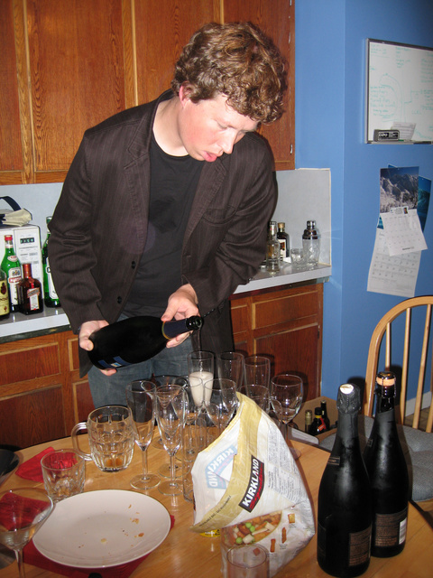 Pouring at 11th hour
