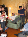 Catherine, David, and Francis